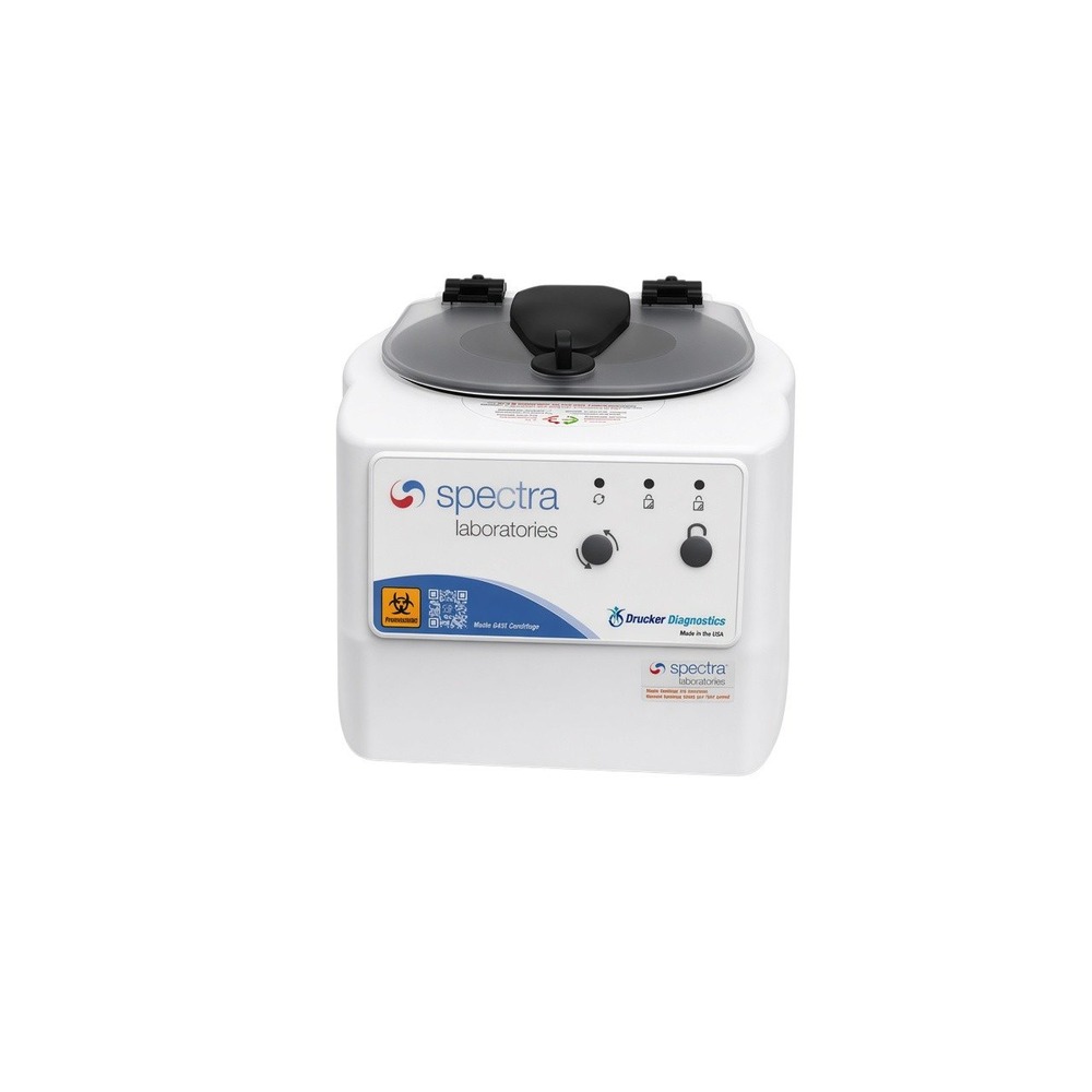 Drucker Diagnostics 642E Centrifuge Spectra Labs White Horizontal Blood Lab